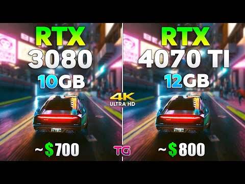 RTX 4070 Ti vs RTX 3080 - Test in 4K