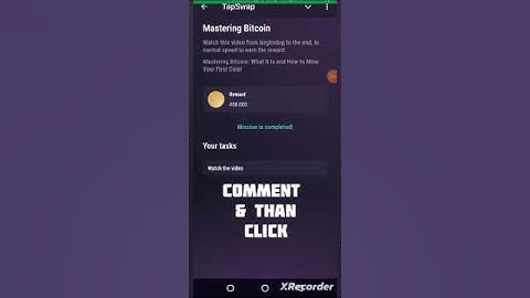 #Mastering Bitcoin;What it isand how tomine your first coin,#tapswap daily video code# daily mission