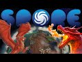 Becoming a mighty dragon in spore