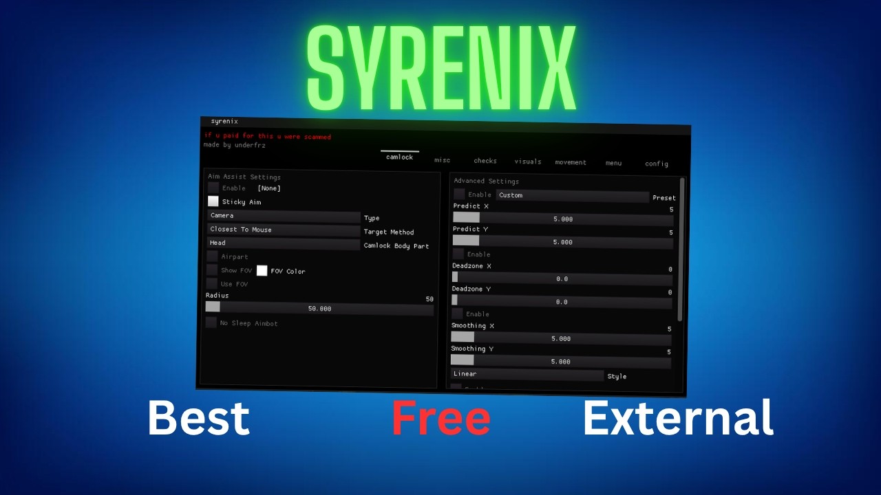 [BEST] FREE Roblox External | Ft. Syrenix - YouTube