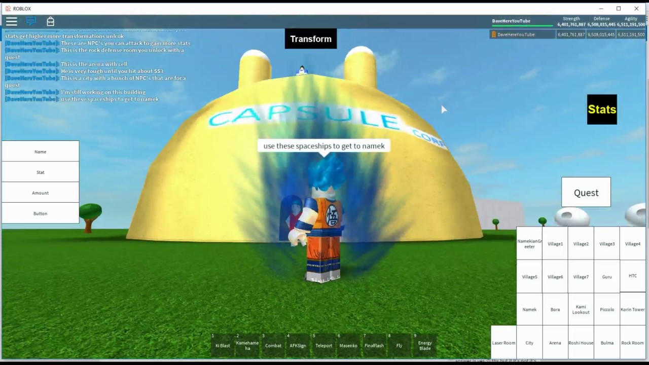 Roblox Dragon Ball After Future Quest 8 By Davehere - dbaf clicker roblox