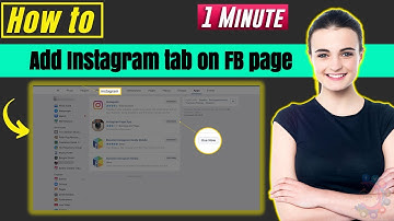 How to add instagram tab on facebook page 2024