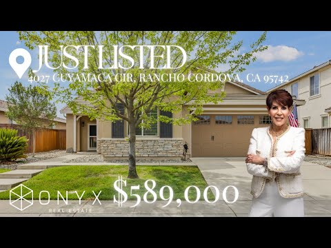 4027 Cuyamaca Cir, Rancho Cordova, CA home video tour