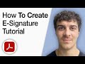Create E-signature in Adobe Acrobat (2025 Guide)