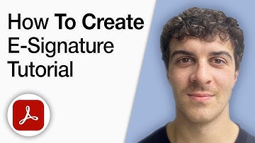 How to Create E-signature in Adobe Acrobat Tutorial [2025 Full Guide]
