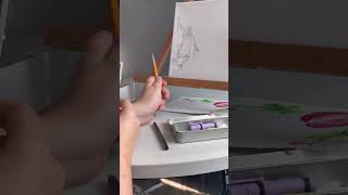 I draw with a pencil ✏️ The Symbolism of the Magician Tarot Card ✨малюю символи карти таро Маг