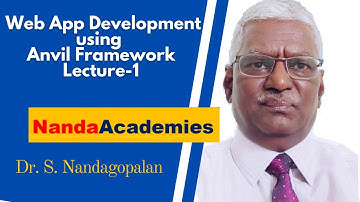 Anvil Framework Introduction Lecture-1