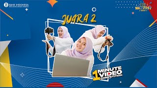 Juara 2 1 Minute Video Competition BI Netifest 2021