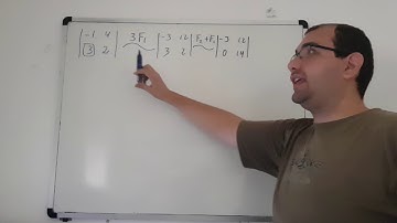 Determinante 2x2 por el método de Gauss - Algebra lineal. Universidad Video 89