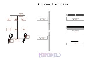 3D Hologram Video Wall-How to Set Up Metal Frame Tutorial with Best 3D Hologram Fan from SuperbHolo