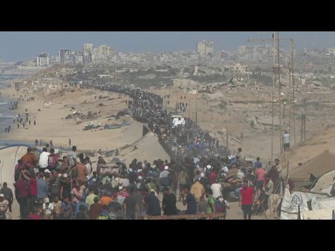 عودة آلاف النازحين لمدينة غزة وشمال القطاع مع دخول وقف إطلاق النار حيز التنفيذ