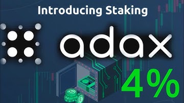 Adax A DeFi Cardano Protocol Is Staking  on ExMarkets 4.1%