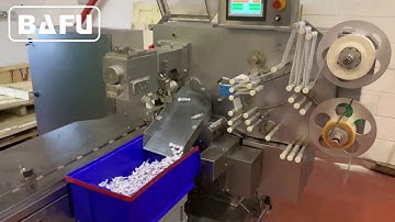 double twist chocolate wrapping machine, automatic double twist chocolate packaging machine