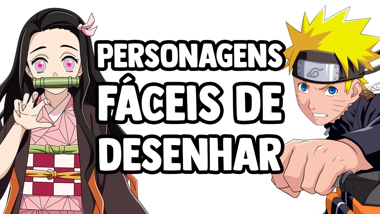 Como Desenhar Um Personagem de Anime (Muito Fácil) - Aprender a