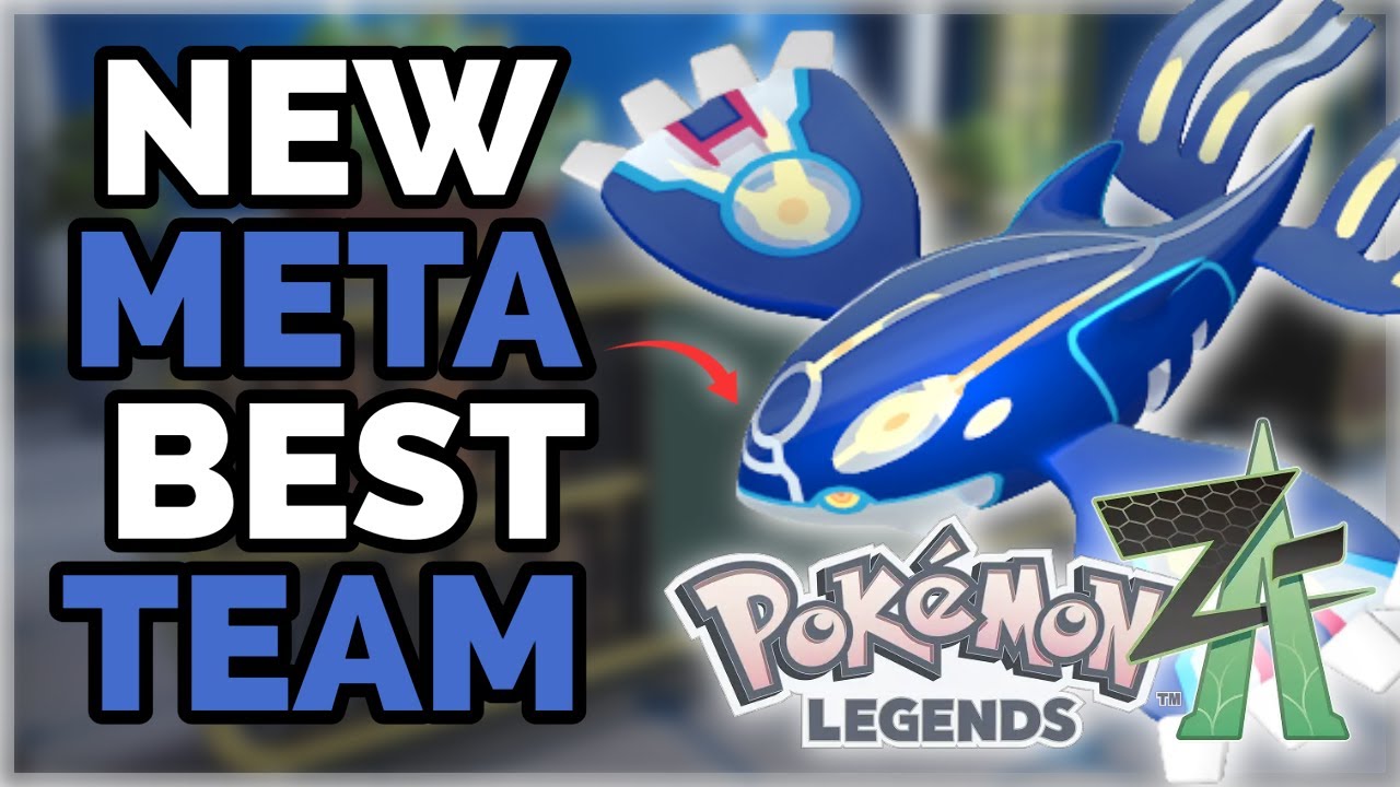 🌊LA MEILLEURE EQUIPE PVP SAISON 6 (KYOGRE) | POKEMON LEGENDS ZA RANKED BATTLES ⚔️