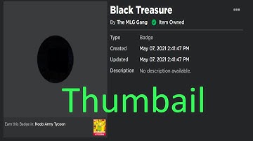 Where to get black treasure chest in Noob Army Tycoon