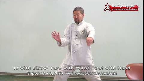 In with Elbow, Turn with Waist, and Out with Hand