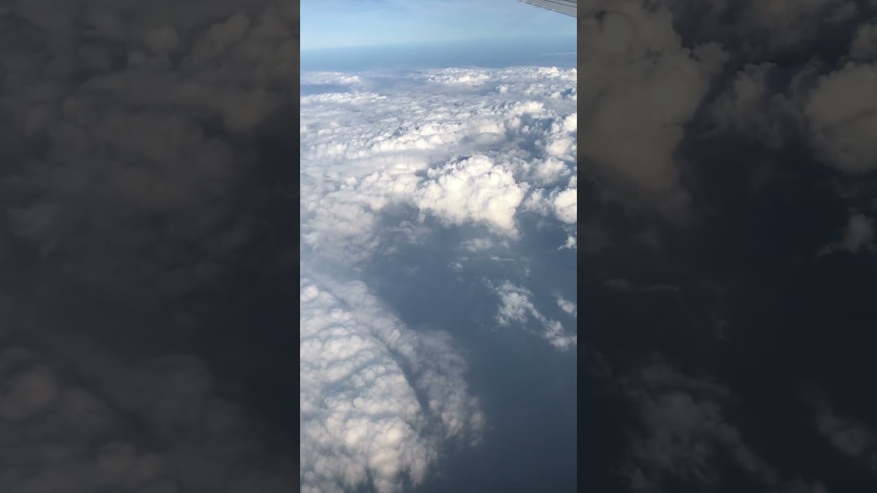 cloud from planewindow