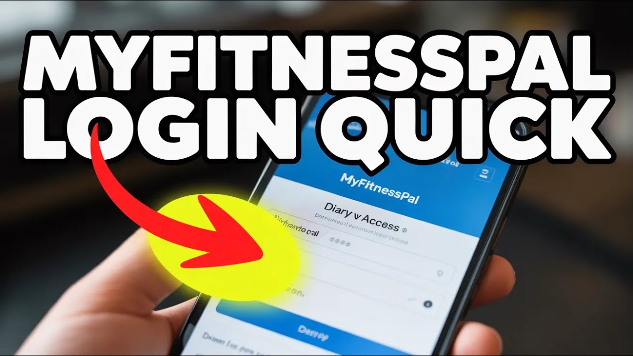 How to login to MyFitnessPal diary - Quick Access - YouTube