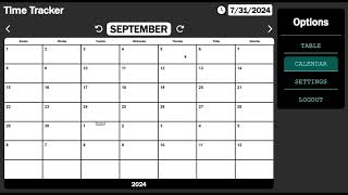 A time tracking website I made with MERN.