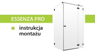 : Montaz kabiny prysznicowej - Radaway Essenza Pro KDJ