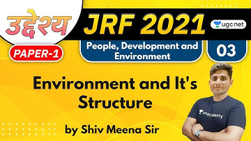 09:00 AM - JRF 2021 | PDE by Shiv Meena | Environment and It