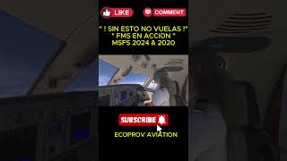 Microsoft flight simulator, Tutorial FMS Cessna Citation CJ4, Simulacion de vuelos MSFS 2024 y 2020