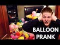 FILLING MY BEST FRIENDS ROOM WITH 500 BALLOONS PRANK