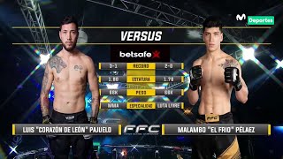 FFC51: Luis 'Corazón de León' Pajuelo vs Malambo 'El Frío' Pelaez | FUSION FIGHTING CHAMPIONSHIP