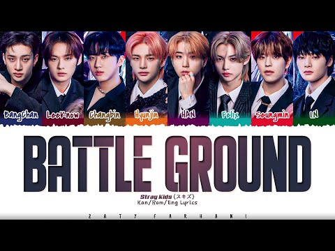 Stray Kids スキズ Battle Ground Lyrics Color Coded Kan Rom Eng