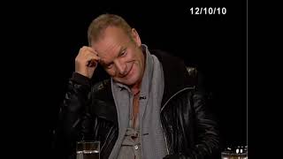 Sting interviewed by Charlie Rose (2012)