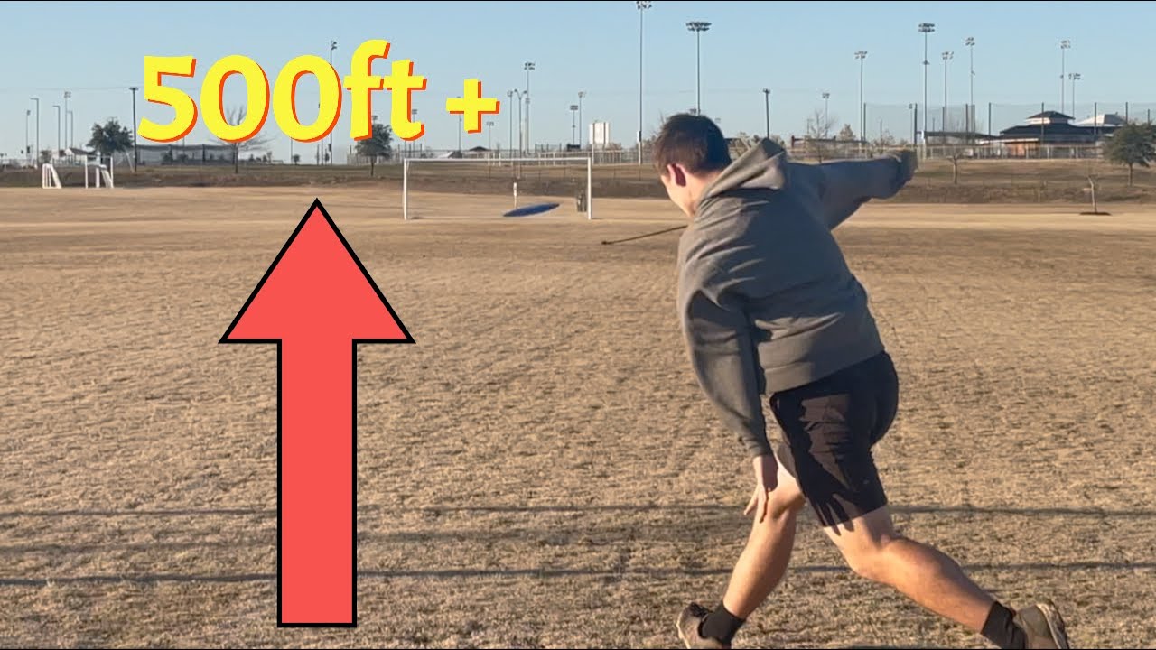How far can I throw? Backhand distance test YouTube