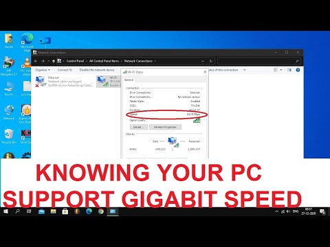 knowing PC Ethernet or LAPTOP WiFi  support Gigabit speed 1000 Mbps