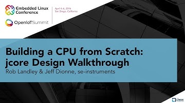 Building a CPU from Scratch:   jcore Design Walkthrough