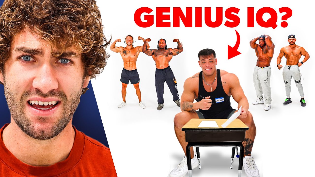 Mind and Muscle Clash: Bodybuilders Take on the IQ Test Challenge!