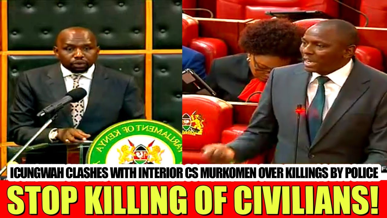 Икунгва читает лекцию Муркомену по поводу убийств мирных жителей полицией – шокирующее столкновен...