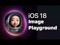 iOS 18 - Image Playground (Apple Intelligence) Demo #1
