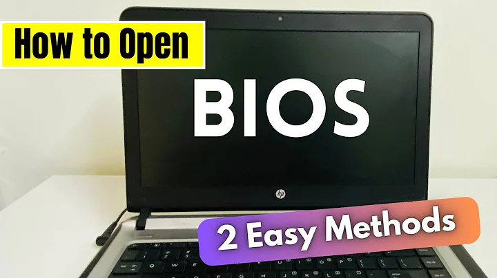 How to Open BIOS in HP Laptop (2 Easy Methods) | Step-by-Step Tutorial