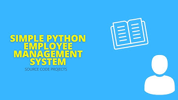 Simple Python Employee Management System - Speed Code