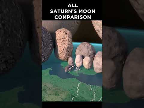 Video: Wat zijn de 3 grootste manen van Saturnus?