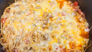 How to make Taco Spaghetti