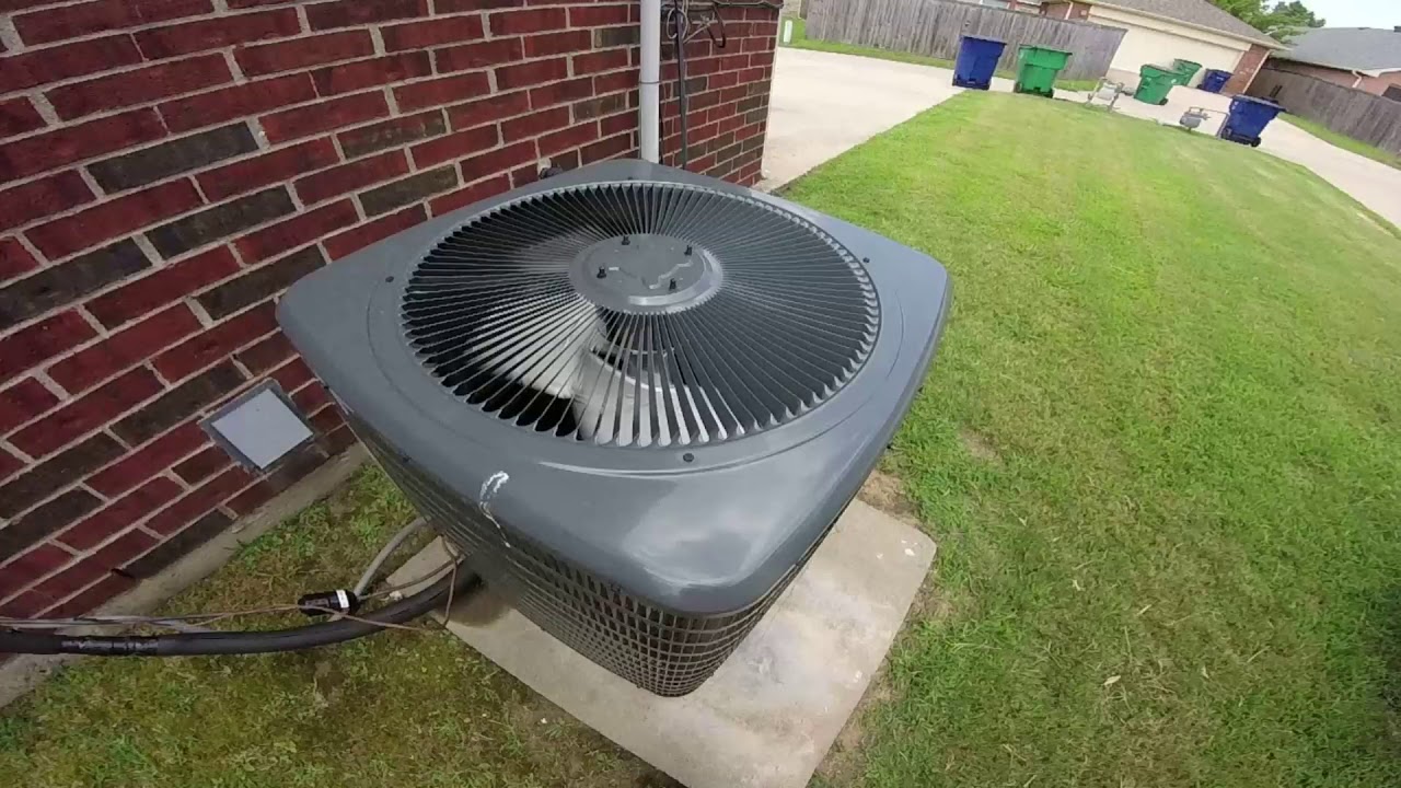 Brand New 2019 Goodman GSX14 3 Ton Central Air Conditioner Running