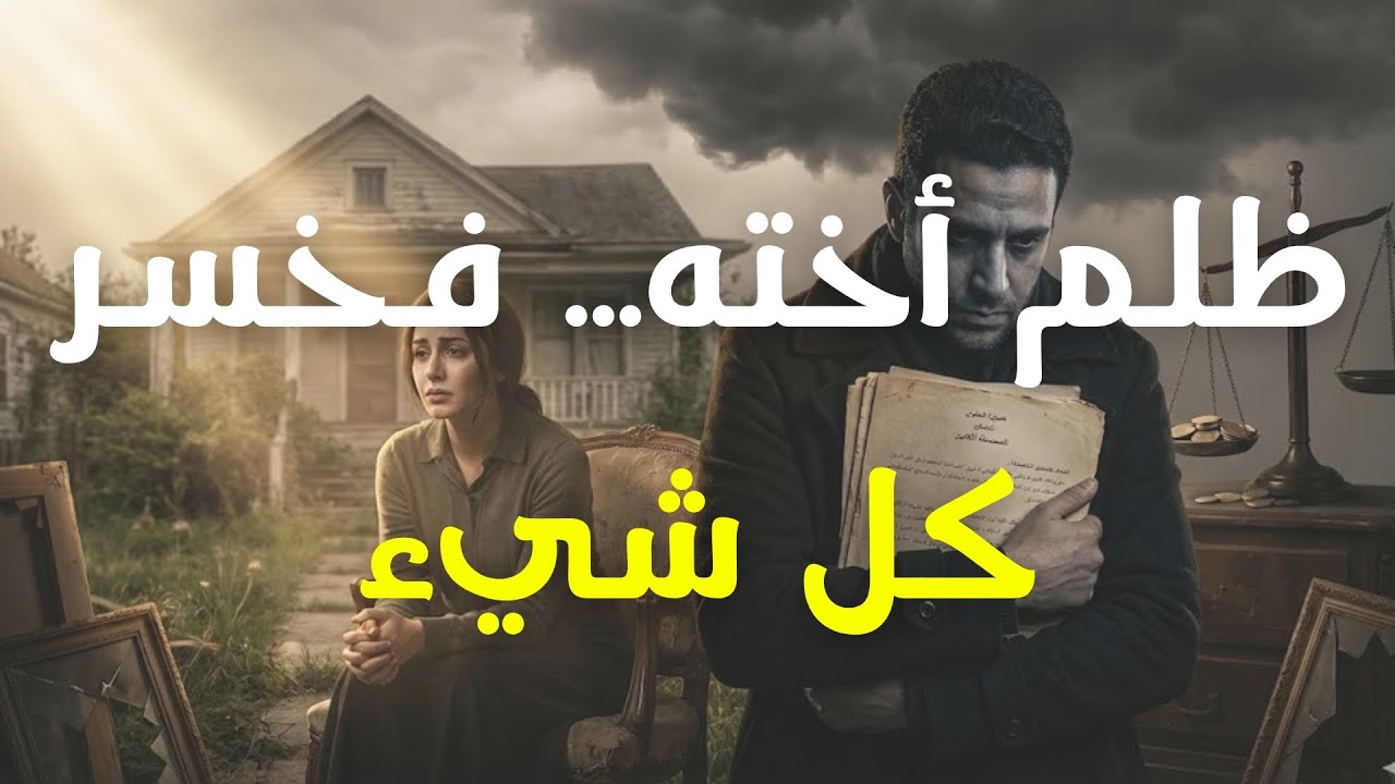 قصة الأخ الذي طمع في ميراث أخته