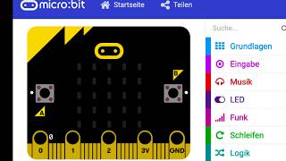 Blinkende LED Makecode