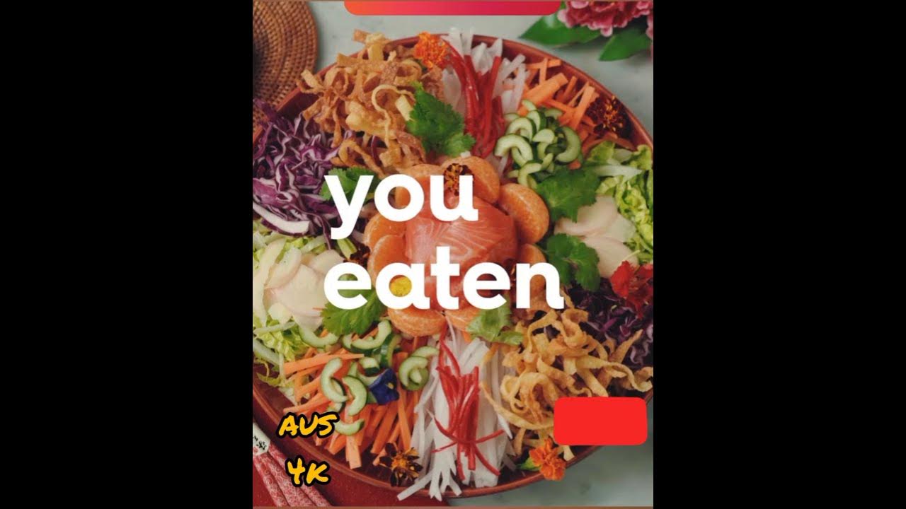 HOW TO MAKE YUSHENG COOKING YUSHENG ASIAN FOODS HAVE YOU EATEN