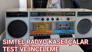 Si̇mtel Model Cpw-1988 Stereo Radyo Kasetçalar Test Ve İncelemeleri̇ Kisa