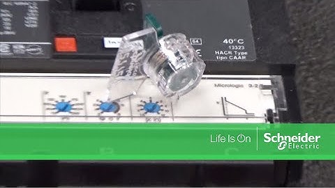 Installing MICROTUSEAL Micrologic Trip Unit Tamper Evident Seal | Schneider Electric Support
