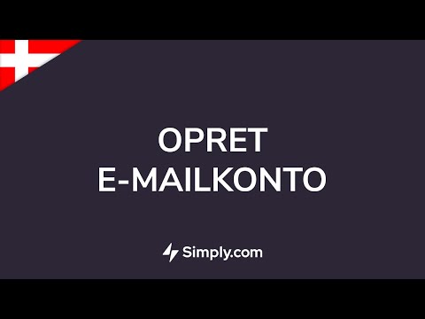 Opret e-mailkonto | Simply.com