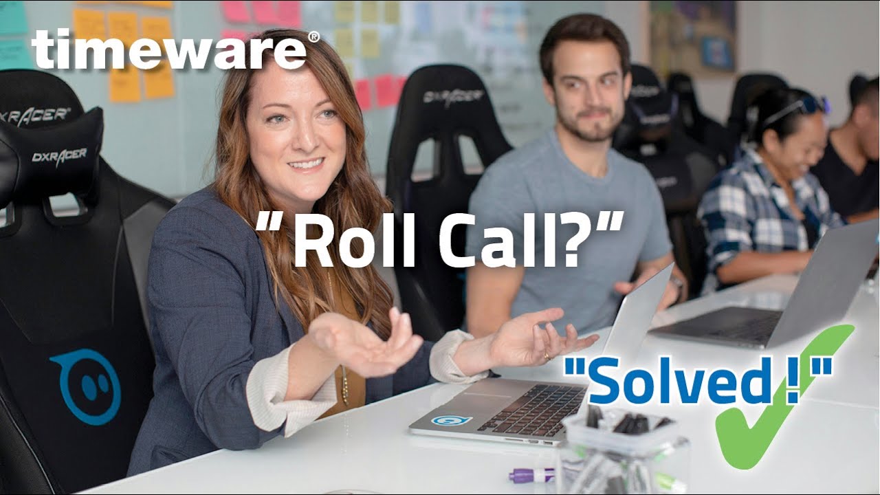 Roll Call? Solved! with timeware® time and attendance software. - YouTube