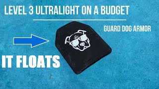 Rifle Armor That Floats !! (Guard Dog UHMWPE On A Budget)
